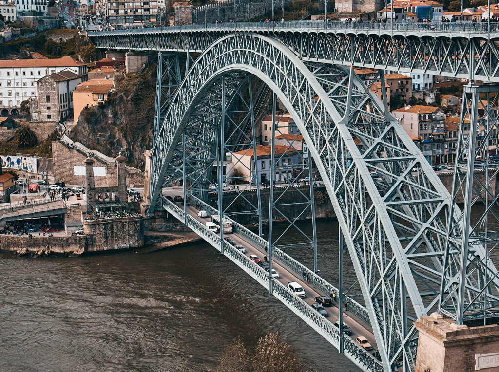 vue pont dom luis - destination porto